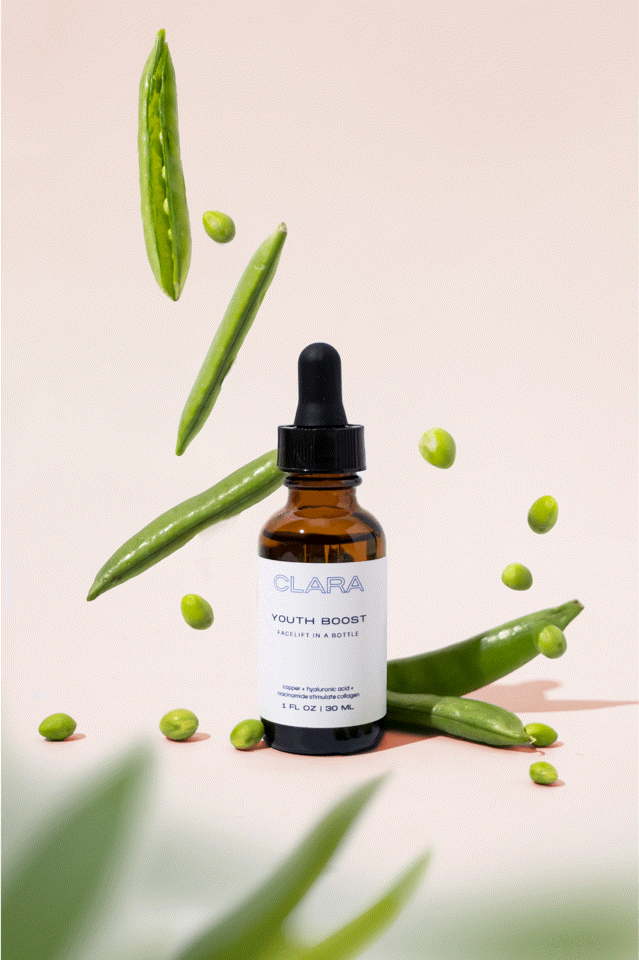 Youth Boost Serum: revolutionary anti-aging serum combining a proline lysine copper complex, niacinamide and hyaluronic acid delivers anti-aging results equal to one injection of collagen filler in just two weeks of use