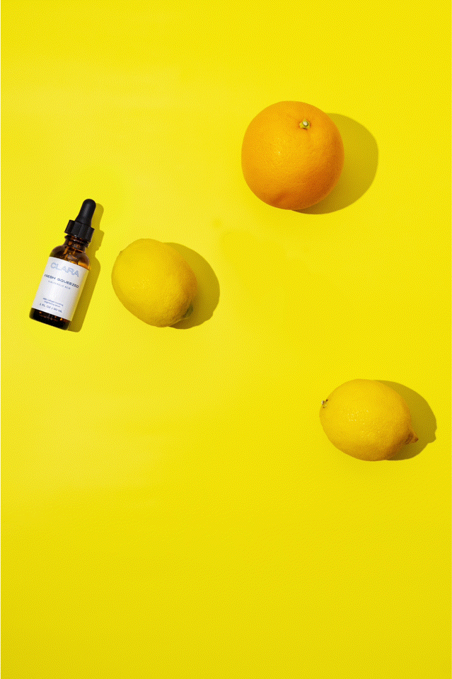 Fresh Squeezed Vitamin C Serum: the powerful combination of vitamin C, vitamin E, and ferulic acid combine to increase collagen synthesis, provide antioxidant protection, and even out skin tone