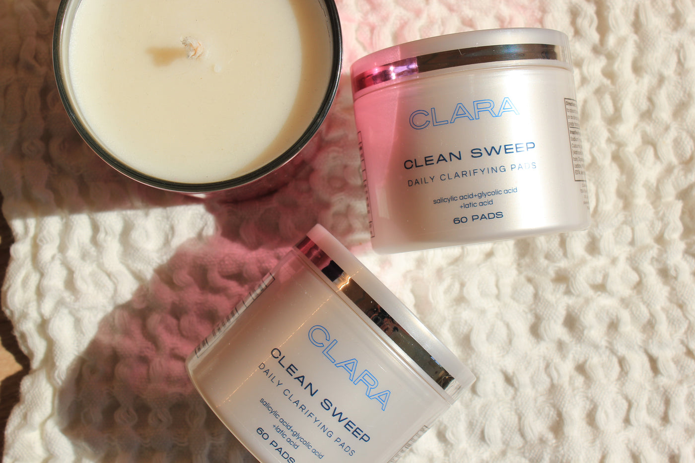 Clean Sweep Pads: Hydroxy Acids that Gently Exfoliate and Cleanse for Clear and Radiant Skin