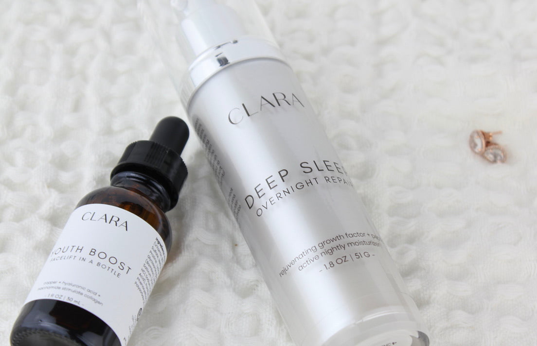 Deep Sleep Moisturizer: Human growth factors, peptides, and antioxidants work together to combat signs of aging